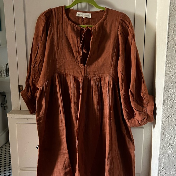 Daughters of India Dresses & Skirts - Daughters of India Terracotta Mini Dress